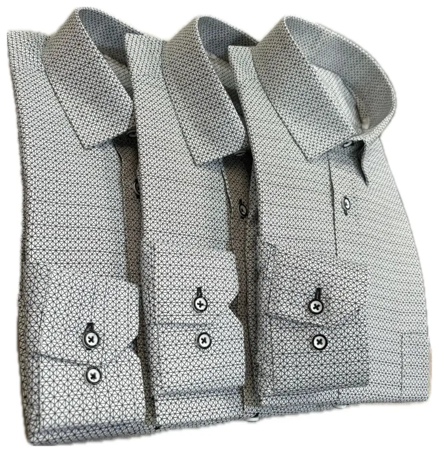 Camisa Estampada Blanca