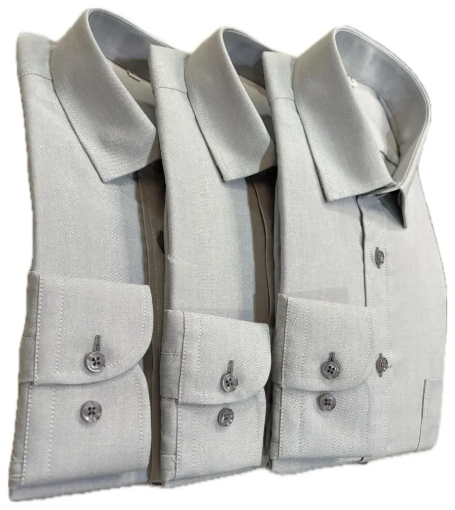 Camisa Lisa Gris